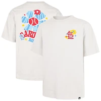 Men's '47 Cream St. Louis Cardinals Flora Foundation T-Shirt
