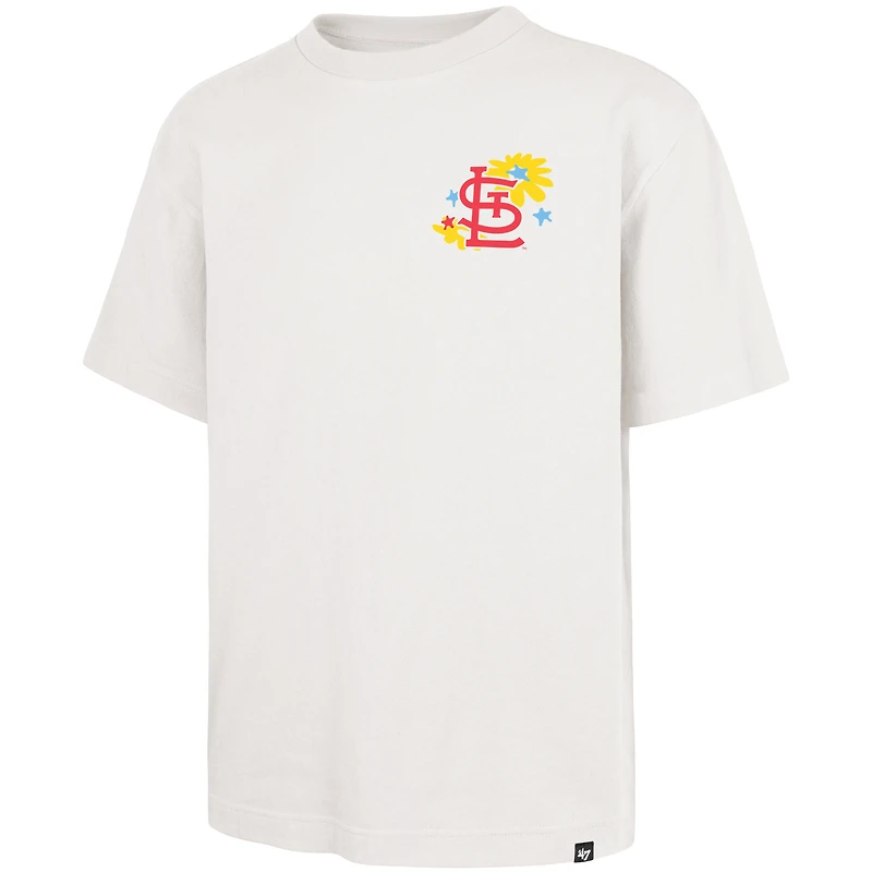 T-shirt crème Flora Foundation 47 pour homme des Cardinals de Saint-Louis