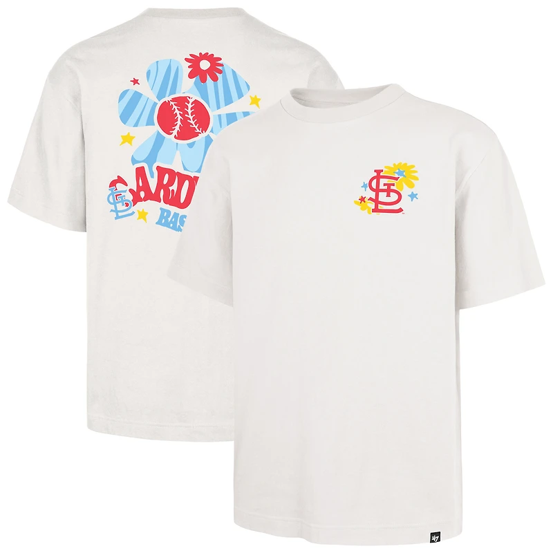 Men's '47 Cream St. Louis Cardinals Flora Foundation T-Shirt