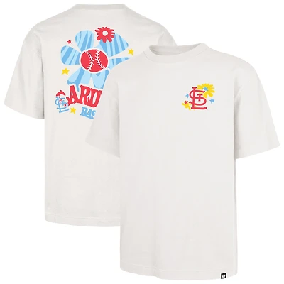 Men's '47 Cream St. Louis Cardinals Flora Foundation T-Shirt