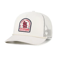 Men's '47 Cream St. Louis Cardinals Gravestone Adjustable Trucker Hat