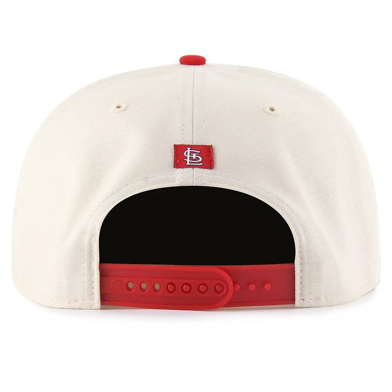 Men's '47  Cream St. Louis Cardinals Payson Captain Adjustable Hat