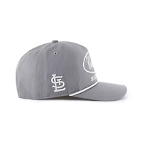 Casquette ajustable grise « St. Louis Cardinals Foundational Hitch » pour homme, modèle 1947