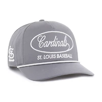 Casquette ajustable grise « St. Louis Cardinals Foundational Hitch » pour homme, modèle 1947