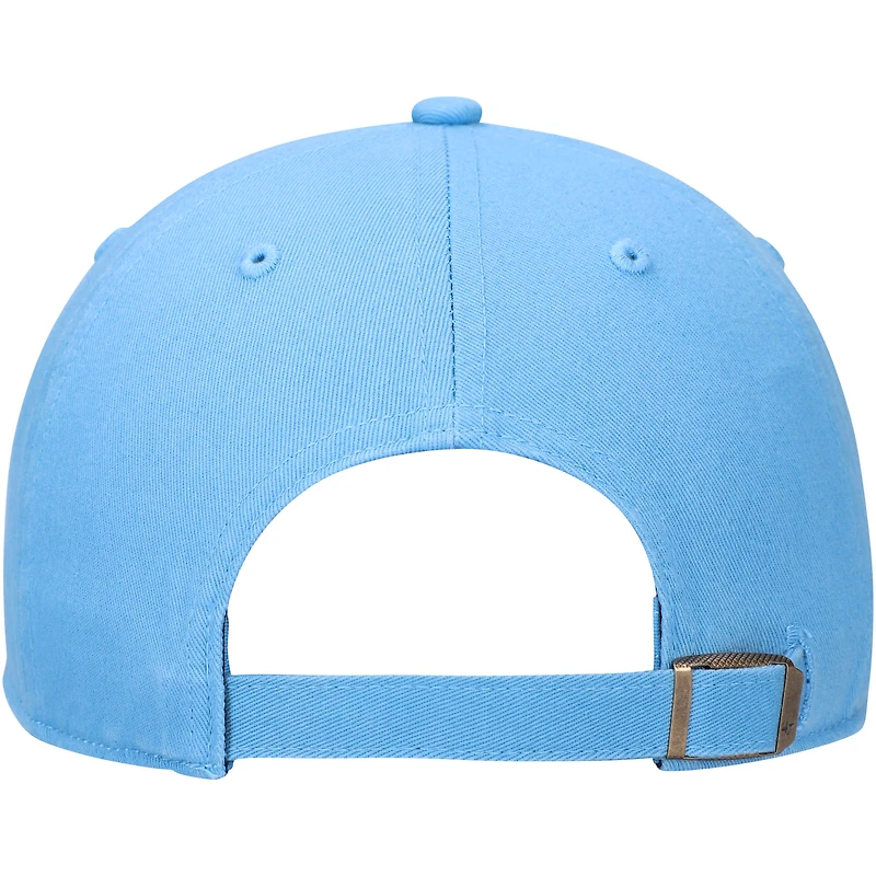 Casquette ajustable Clean Up de la collection Cooperstown avec logo des Cardinals de Saint-Louis bleu clair '47 pour homme
