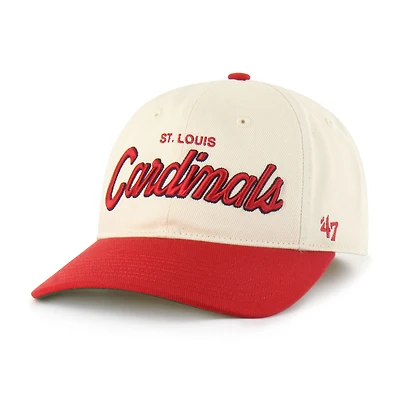 Men's '47 Natural St. Louis Cardinals Crosstown Franchise Fitted Hat