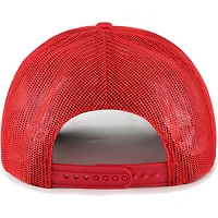 Men's '47 Red St. Louis Cardinals Backhaul Foam Trucker Snapback Hat