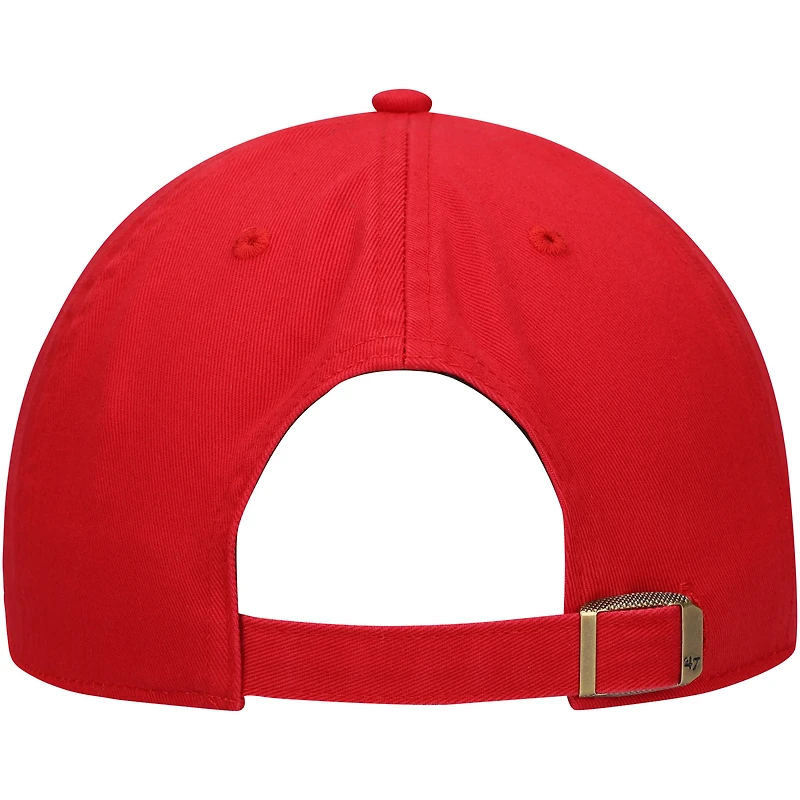 Casquette réglable '47 Red St. Louis Cardinals Clean Up pour homme