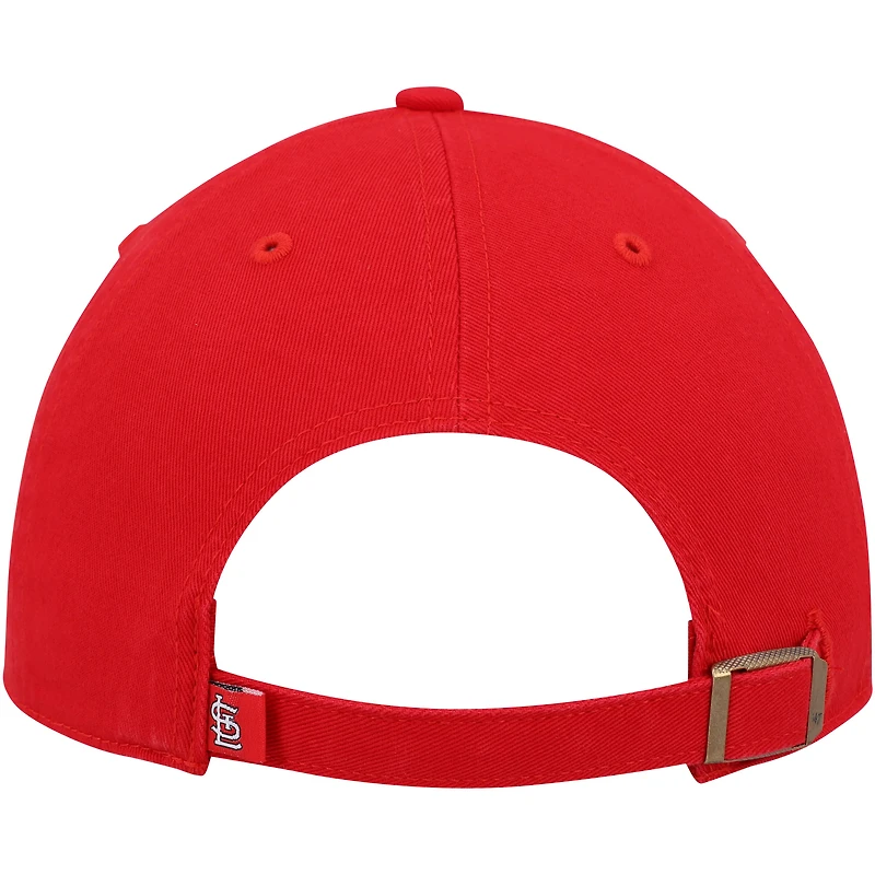 Men's '47 Red St. Louis Cardinals Clean Up Adjustable Hat