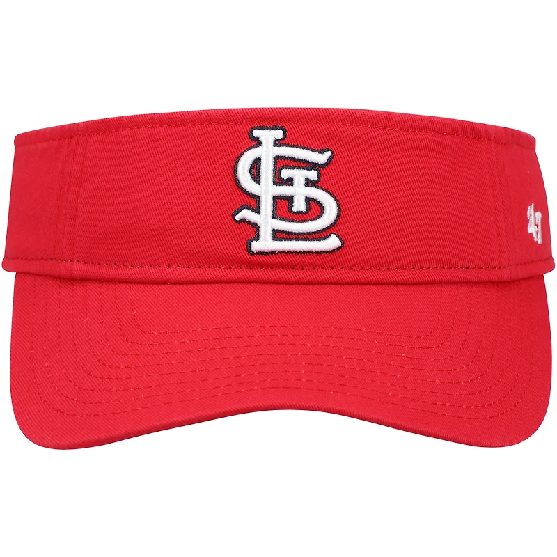 Visière réglable pour homme '47 Red St. Louis Cardinals Clean Up
