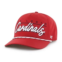 Casquette ajustable Condor Hitch rouge '47 pour homme des Cardinals de St. Louis