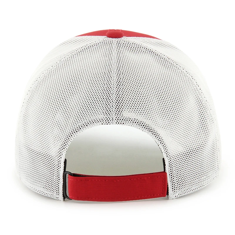 Casquette trucker ajustable pour homme, modèle 47 rouge des Cardinals de Saint-Louis, commémorant le MVP