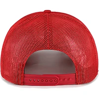 Men's '47 Red St. Louis Cardinals Foam Logo Trucker Adjustable Hat