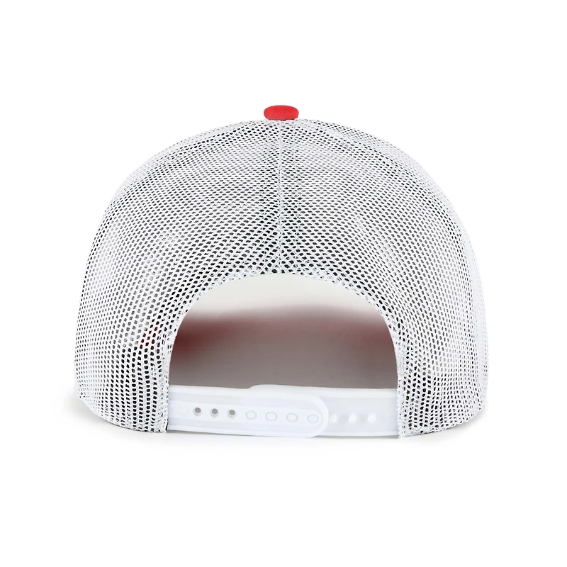 Men's '47 Red St. Louis Cardinals Meander Foam Trucker Snapback Hat