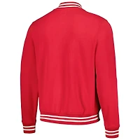 Men's '47 Red St. Louis Cardinals Wax Pack Pro Camden Full-Zip Track Jacket