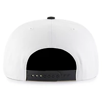 Men's '47 White/Black St. Louis Cardinals Foundation Captain Snapback Hat