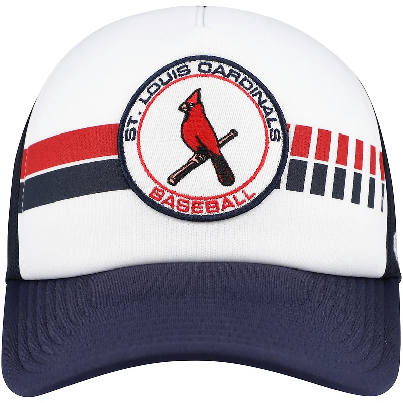 Casquette réglable de camionneur express '47 pour hommes, blanc/bleu marine, St. Louis Cardinals, collection Cooperstown, Wax Pack Express