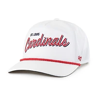 Men's '47  White St. Louis Cardinals Brrr Fairway Hitch Adjustable Hat