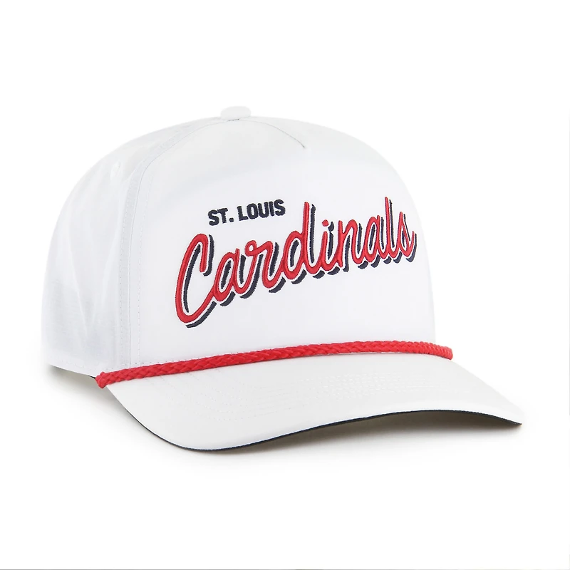 Men's '47  White St. Louis Cardinals Brrr Fairway Hitch Adjustable Hat