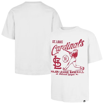 Men's '47 White St. Louis Cardinals Regional Batter Foundation T-Shirt