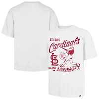 Men's '47 White St. Louis Cardinals Regional Batter Foundation T-Shirt