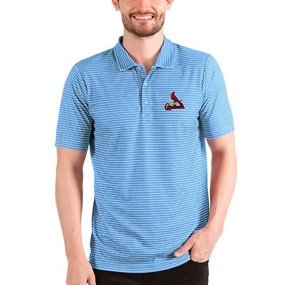 Men's Antigua Powder Blue/White St. Louis Cardinals Esteem Polo