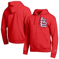 Men's Champion Red St. Louis Cardinals All-Star Full-Zip Hoodie