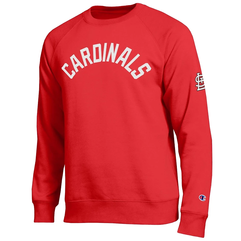 Sweat-shirt Champion rouge pour homme des Cardinals de Saint-Louis, édition All-Star