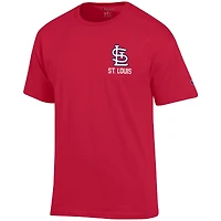 Men's Champion  Red St. Louis Cardinals Jersey T-Shirt