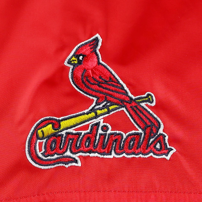 Men's Columbia Navy St. Louis Cardinals Flash Forward Challenger Omni-Shade Full-Zip Windbreaker