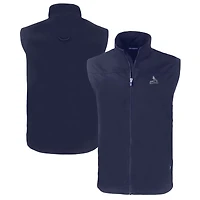 Gilet zippé écologique pour homme, bleu marine, Cutter & Buck, Cardinals de Saint-Louis, taille grande et