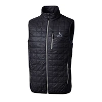 Gilet matelassé isolant PrimaLoft entièrement zippé Rainier Eco pour homme, bleu marine, des Cardinals de Saint-Louis, taille grande et