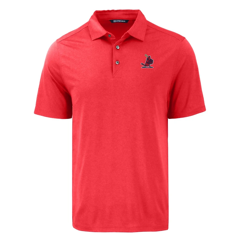 Polo Cutter & Buck rouge St. Louis Cardinals Coastline Epic Comfort Eco Recycled pour homme