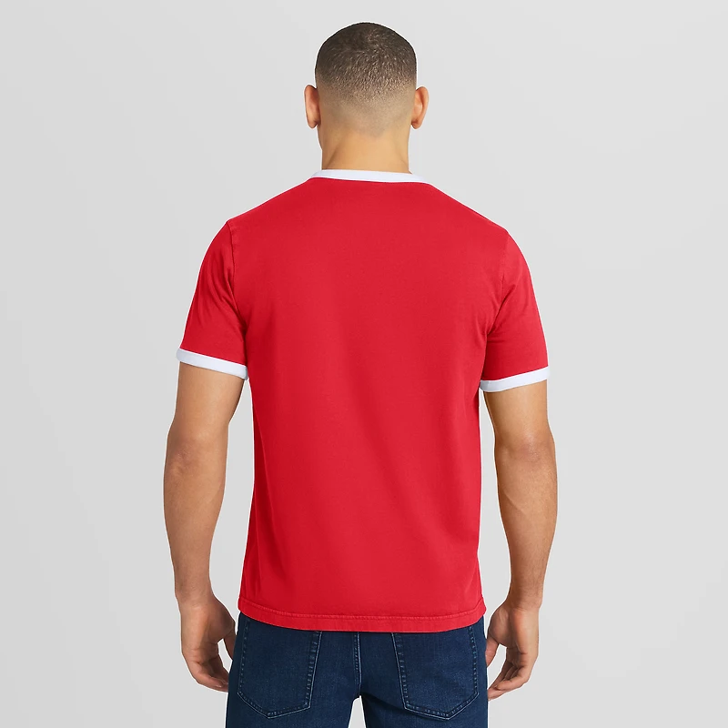Collection Darius Rucker pour homme par Fanatics - T-shirt rouge St. Louis Cardinals à manches courtes délavées