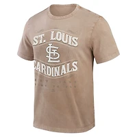Men's Darius Rucker Collection by Fanatics Tan St. Louis Cardinals Sun Faded T-Shirt