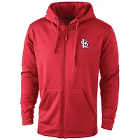 Men's Dunbrooke Red St. Louis Cardinals Trophy Full-Zip Hoodie