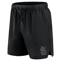 Short Fanatics noir pour homme, micro ton sur ton, le bureau des Cardinals de Saint-Louis