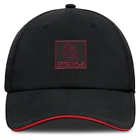 Casquette ajustable noire St. Louis Cardinals Level Up Driver Fanatics pour homme