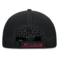 Casquette ajustable noire St. Louis Cardinals Level Up Driver Fanatics pour homme