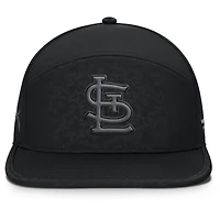 Men's Fanatics Black St. Louis Cardinals Platoon Snapback Hat