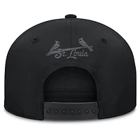 Casquette Snapback Platoon Fanatics noire pour homme des Cardinals de Saint-Louis