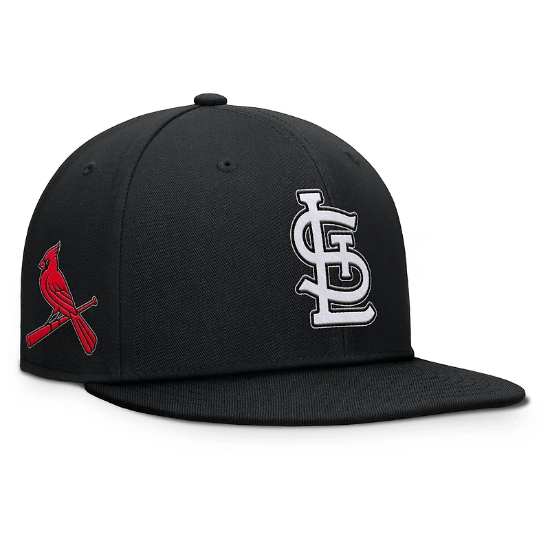 Men's Fanatics Black St. Louis Cardinals Walk-Off Bullpen Snapback Hat