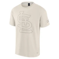 T-shirt emblématique pour homme Fanatics crème St. Louis Cardinals Elements