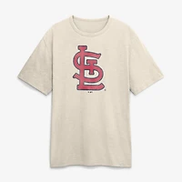 T-shirt Fanatics crème pour homme, modèle St. Louis Cardinals Stadium Slub