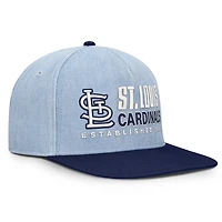 Casquette à visière double pour homme Fanatics Denim St. Louis Cardinals