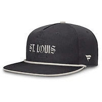 Men's Fanatics Graphite St. Louis Cardinals Gapper Snapback Hat