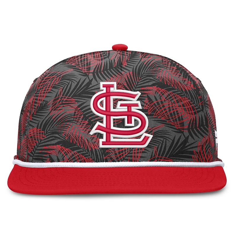 Men's Fanatics Gray/Red St. Louis Cardinals Spring Training Moon Golfer Adjustable Hat