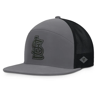 Casquette ajustable Fairweather grise pour hommes de la marque Fanatics des Cardinals de St. Louis