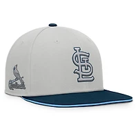 Casquette snapback grise Fanatics des Cardinals de Saint-Louis pour homme
