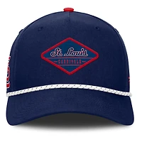 Casquette ajustable à deux coutures Fanatics bleu marine St. Louis Cardinals pour homme